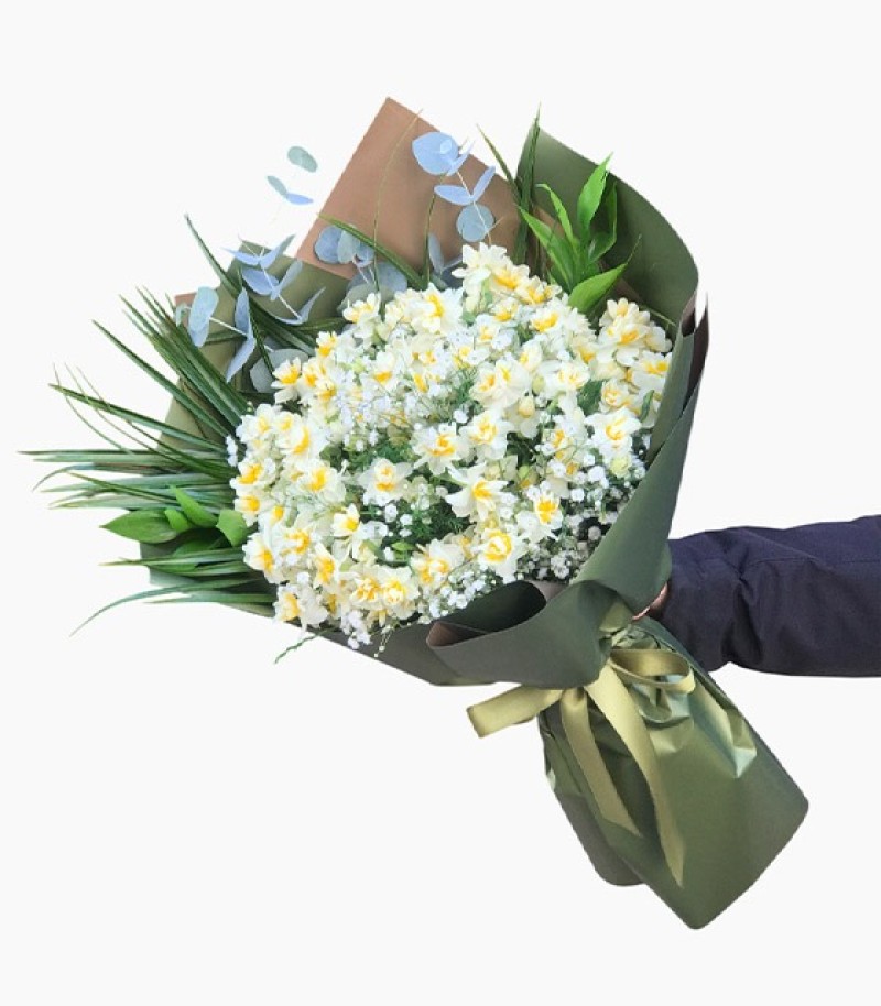 Green Nergis Buketi